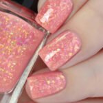 Vernis Paillettes Rose
