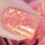 Vernis Paillettes Rose