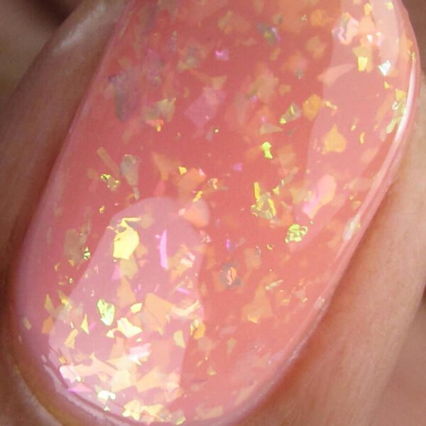 Vernis Paillettes Rose