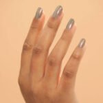 Vernis Pailleté Vert Tendre