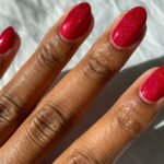 Vernis Gelée Rouge Pailleté